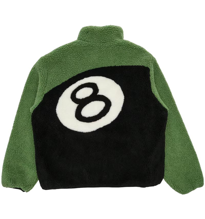 Stussy 8 Ball Sherpa Reversible Jacket