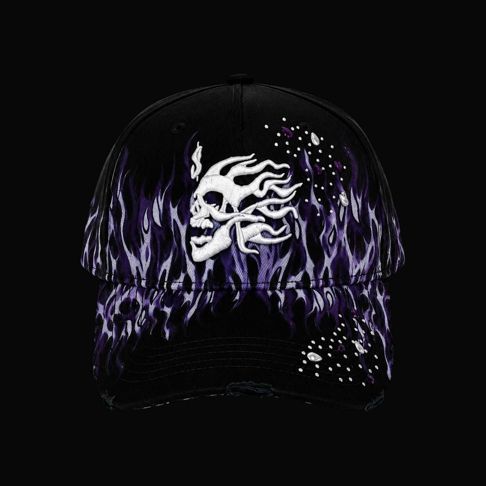 Cashed Out Purple Flame 'Black/Purple'