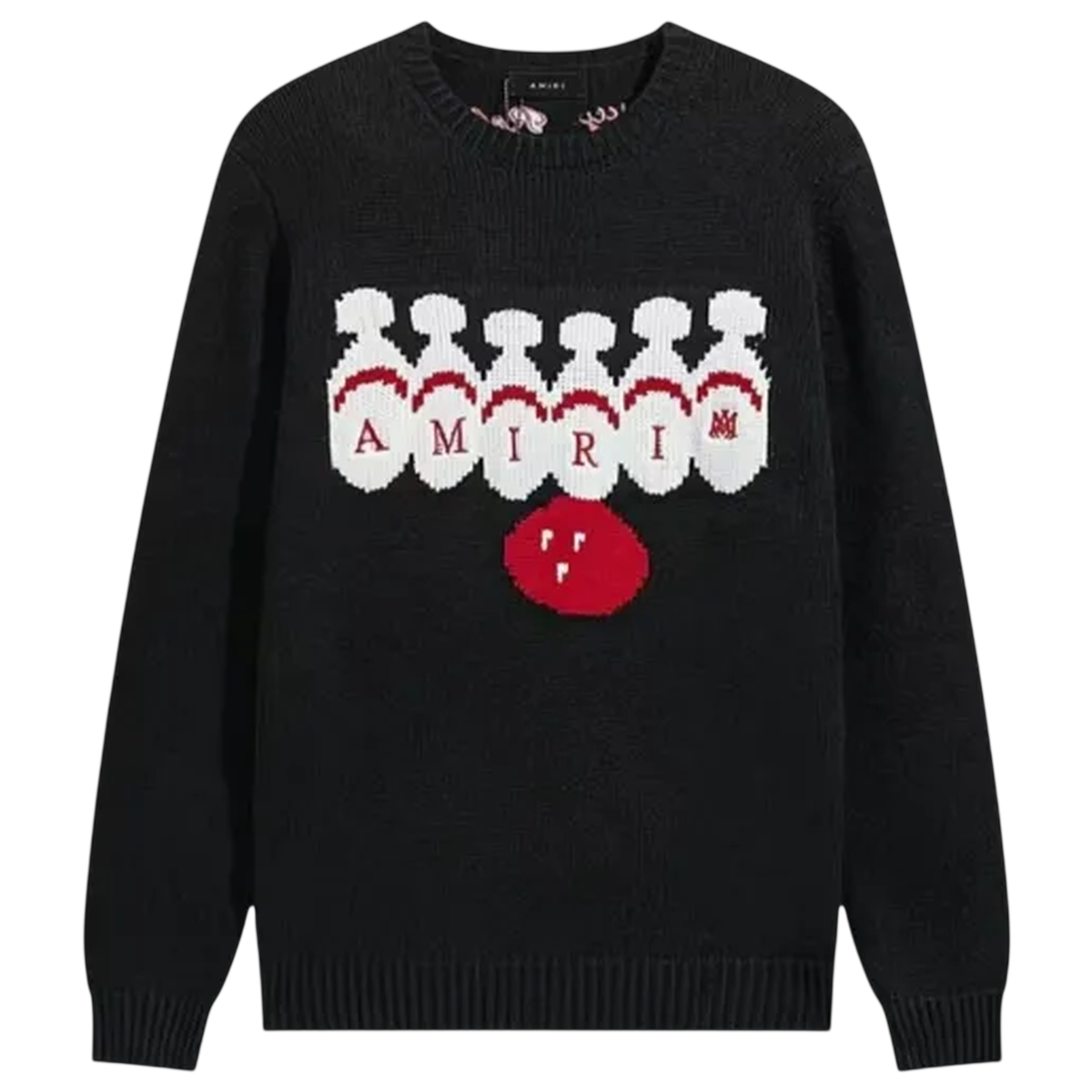 AMIRI Black Bowling Sweater