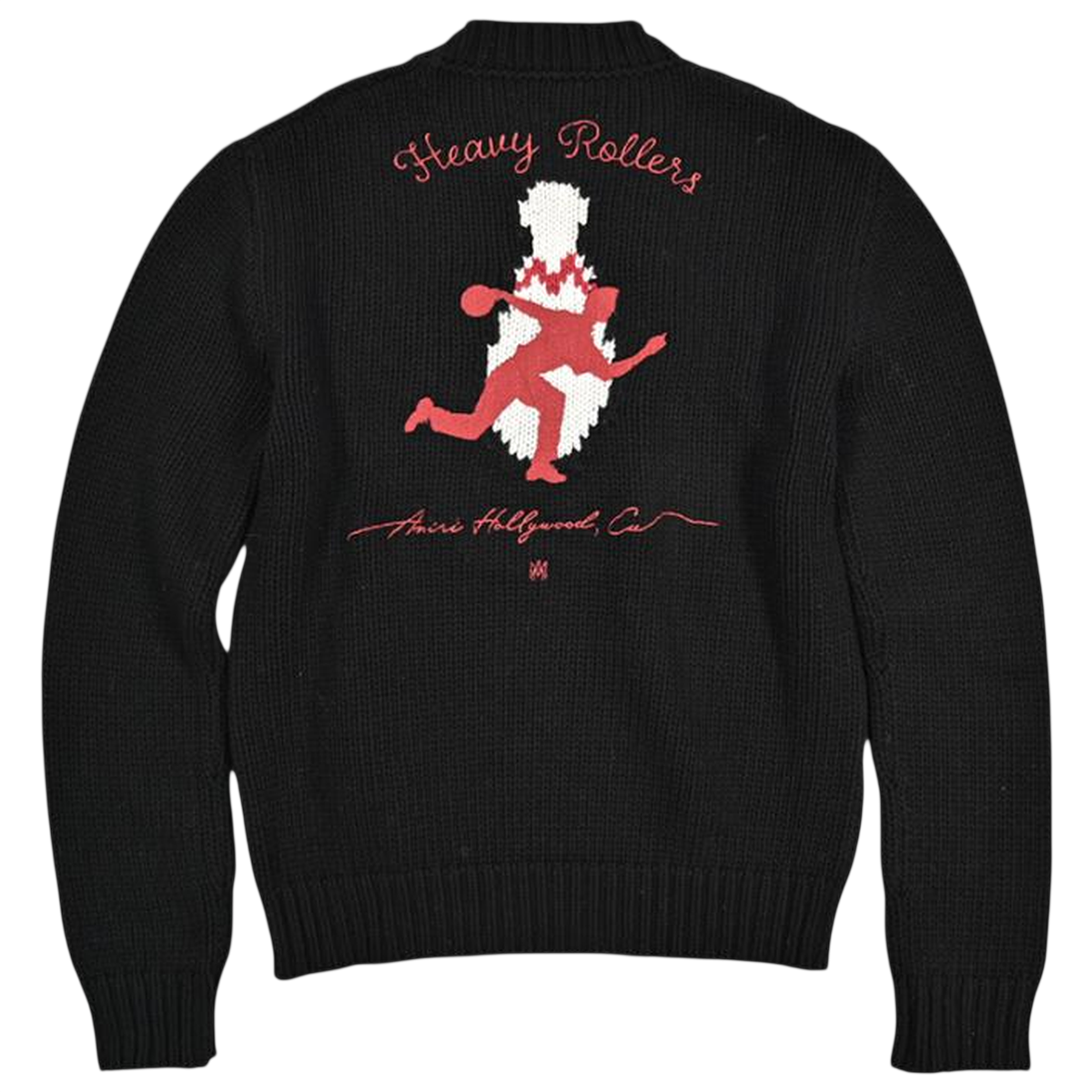 AMIRI Black Bowling Sweater