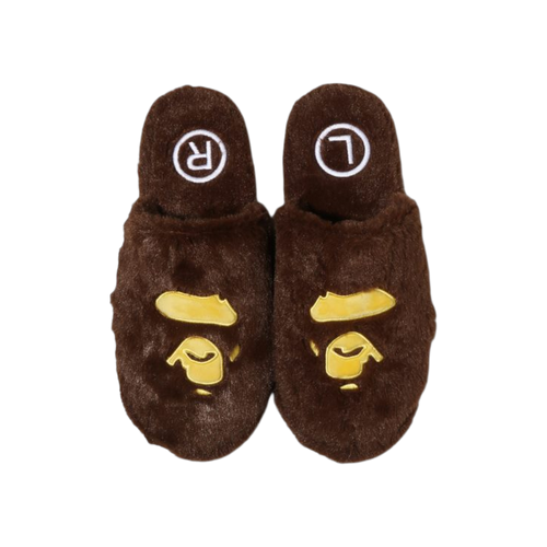 BAPE Ape Head Slipper 'Brown'
