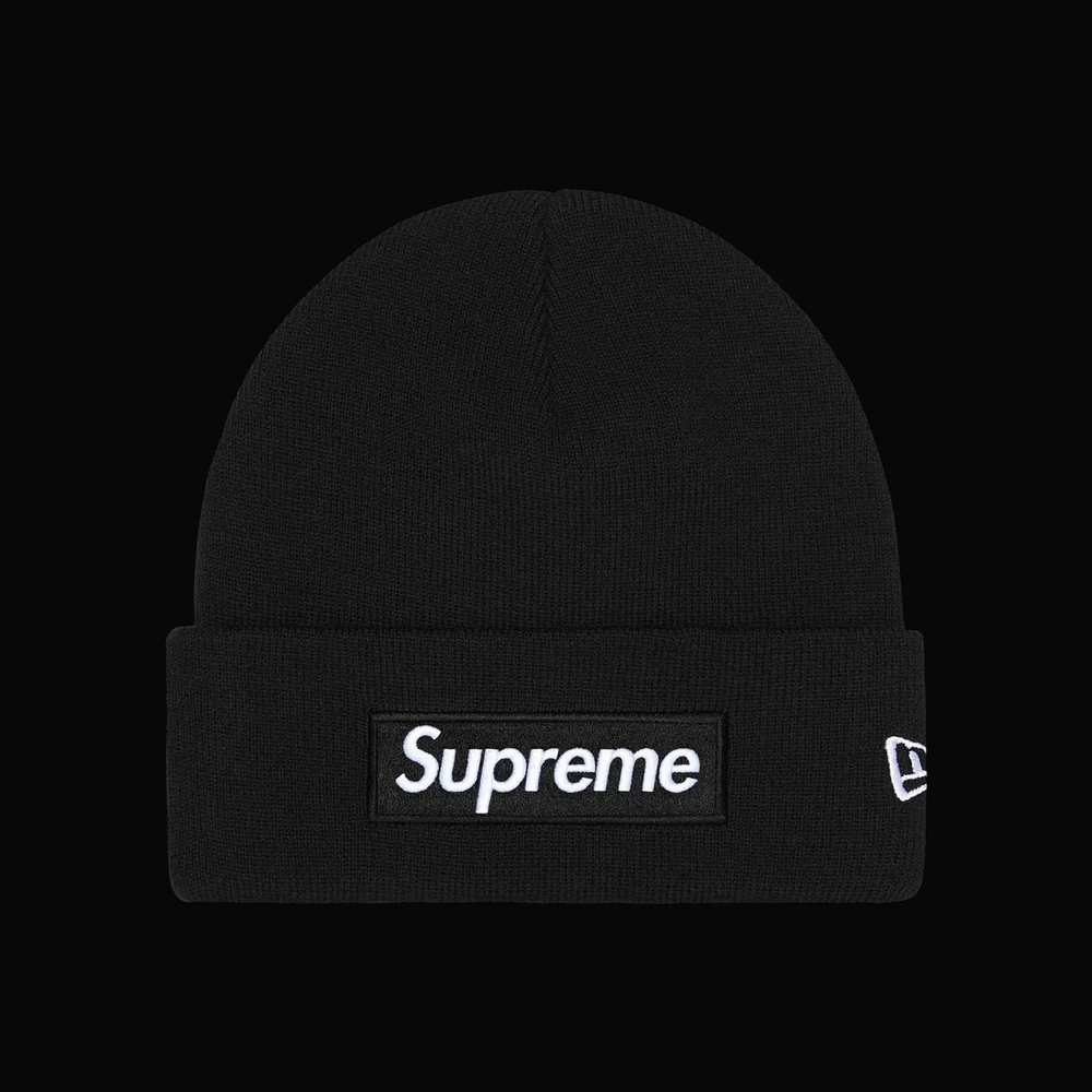 Supreme New Era Box Logo Beanie 'Black'