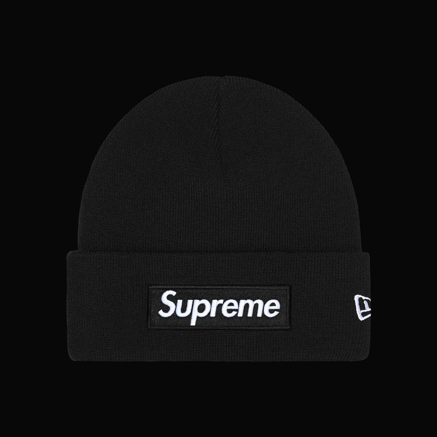Supreme New Era Box Logo Beanie 'Black'