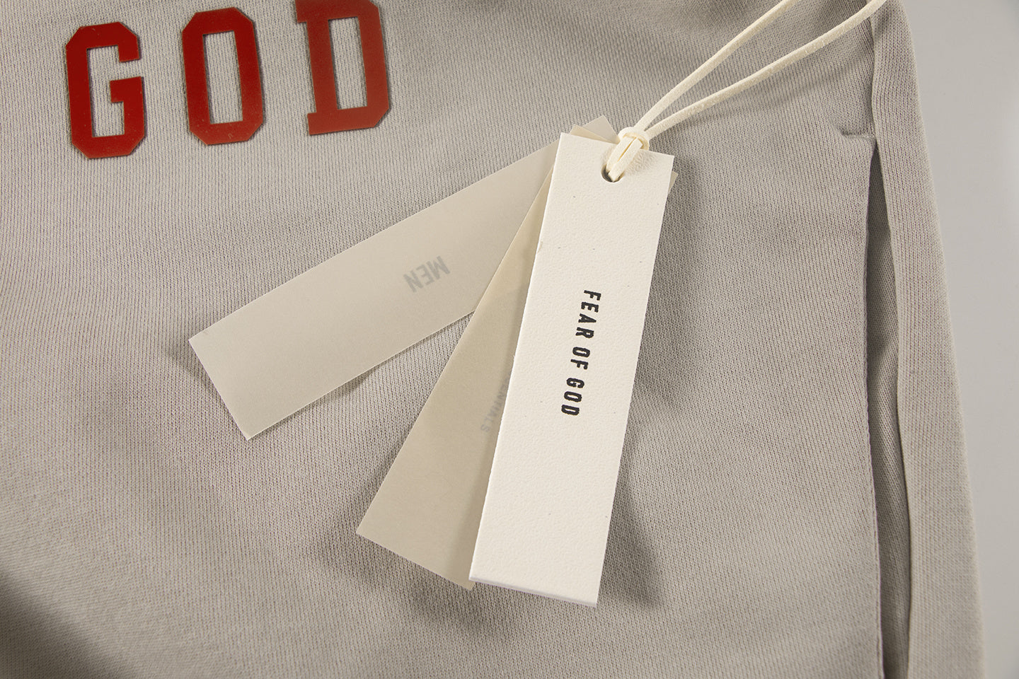 Fear of God ESSENTIALS Smoke Grey Classic Fit Hoodie