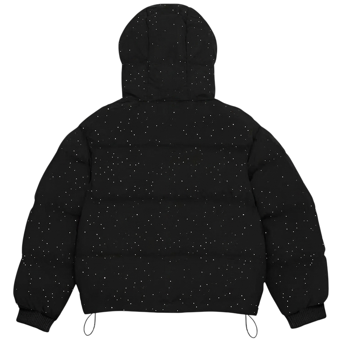 Homme Crystal Dot Puffer Jacket 'Black'