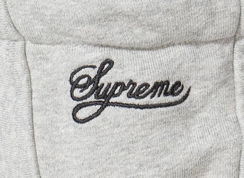 Supreme x Nike Zip Up Hooded Sweatshirt 'Heather Grey'
