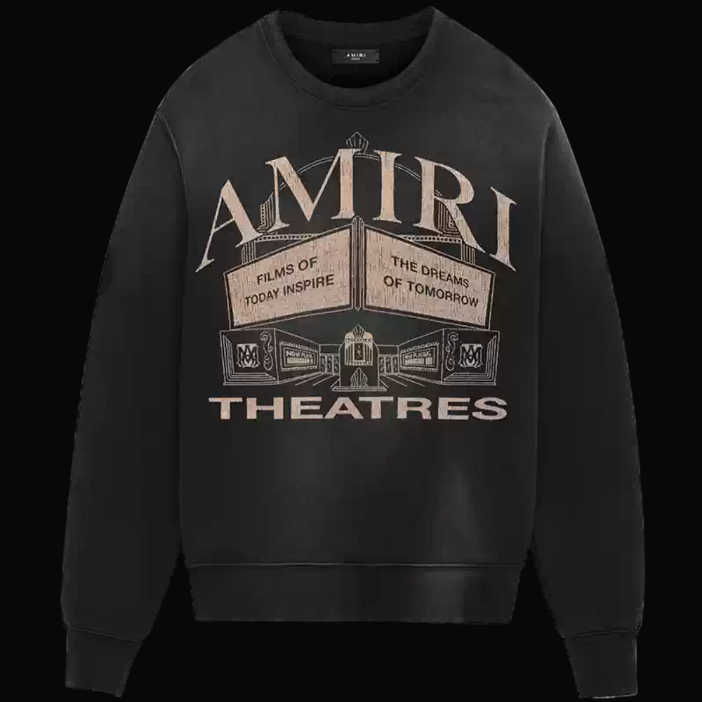 Amiri Theatre Sweater 'Black'