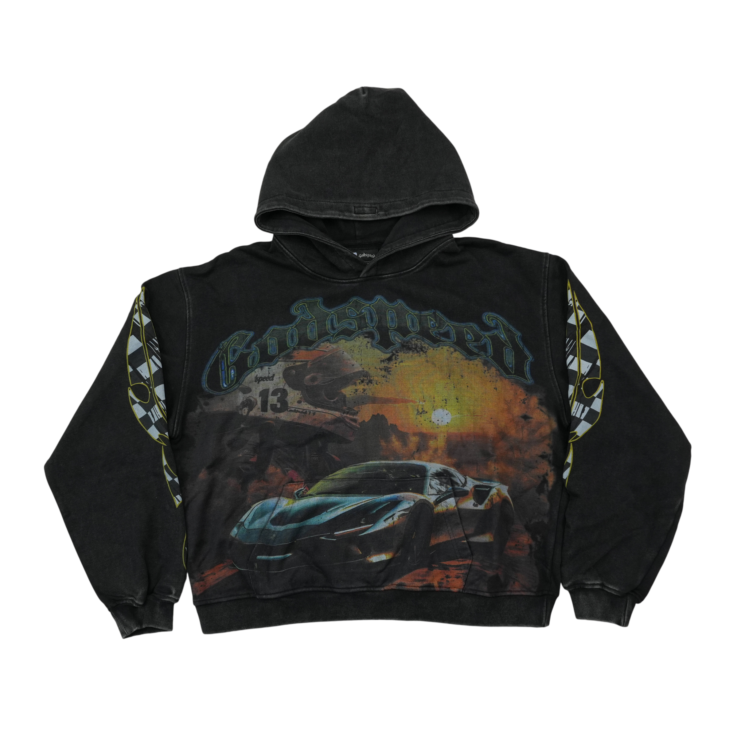Godspeed Sunset Drift Hoodie 'Black'