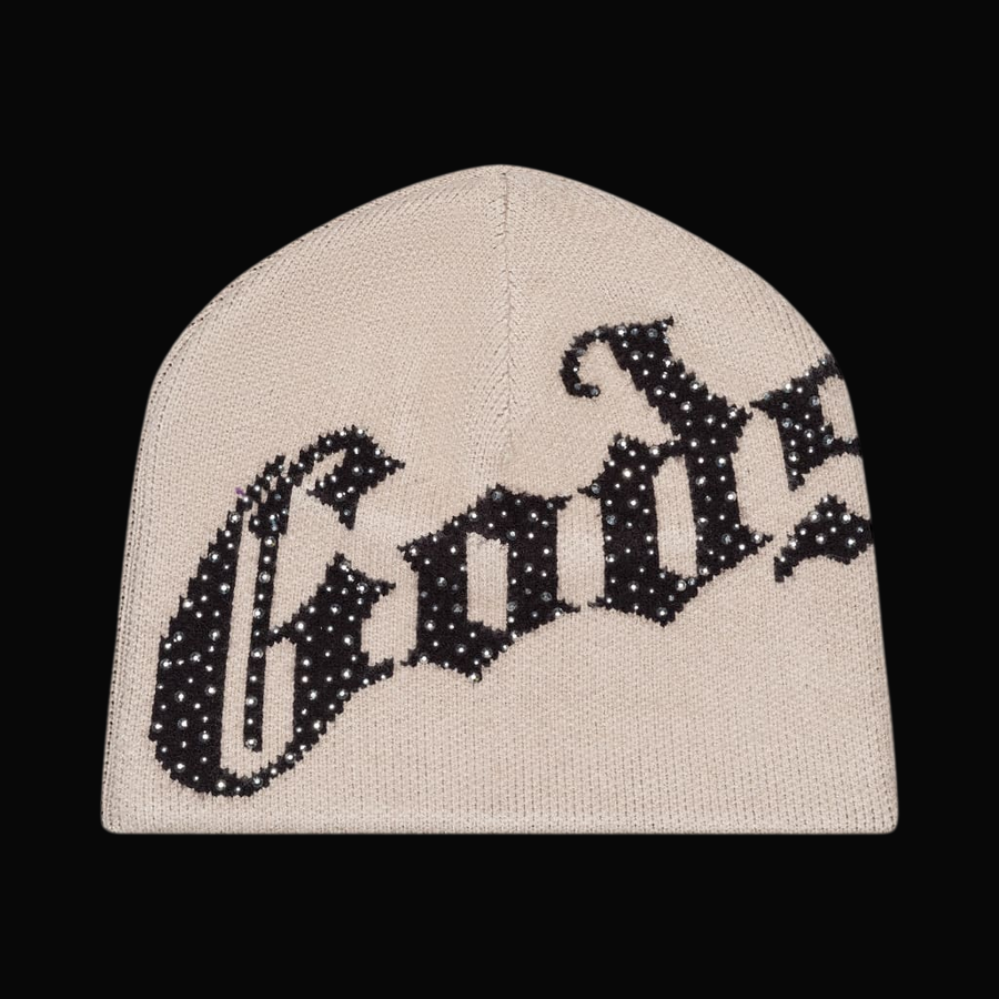 Goodspeed Logo Studded Beanie 'Bone'