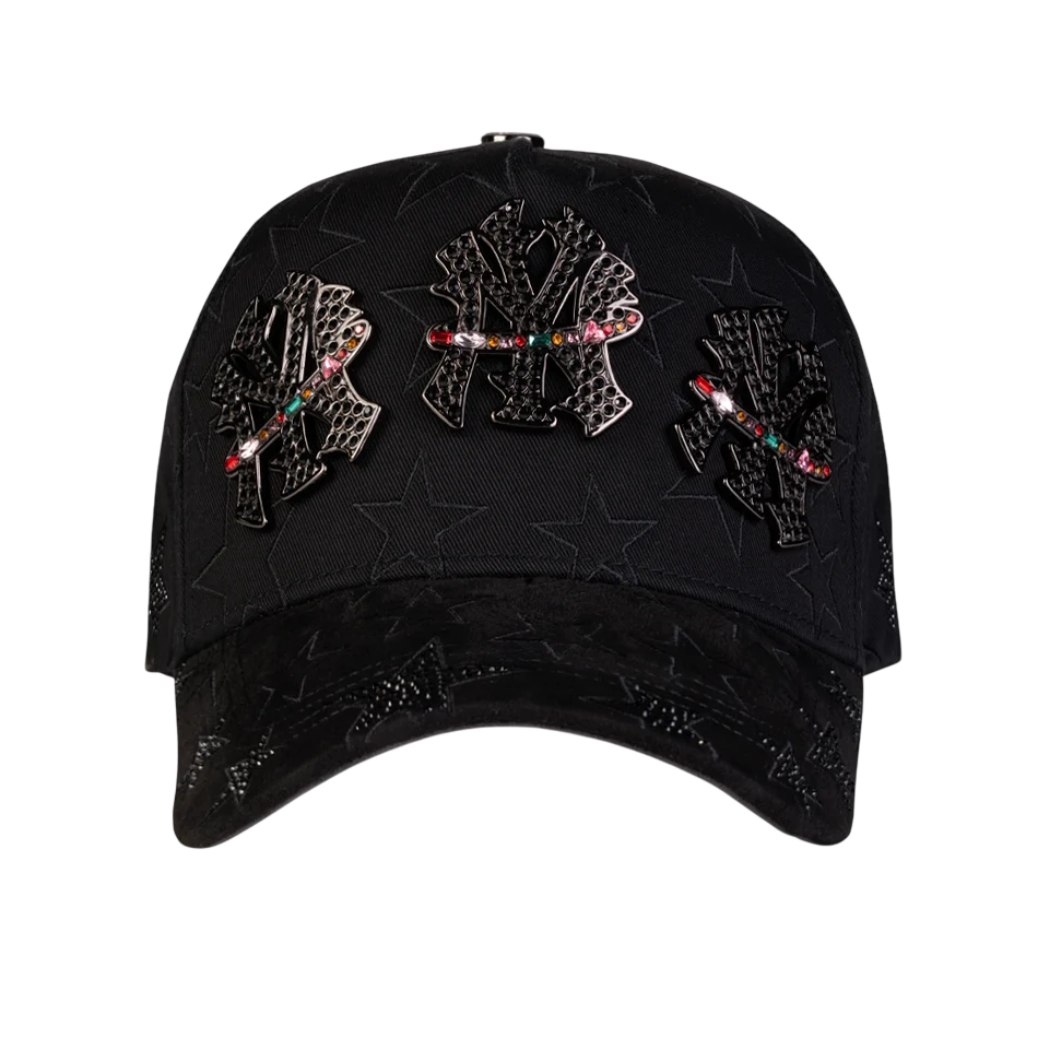 Rico Hats NY Stars 'Black'