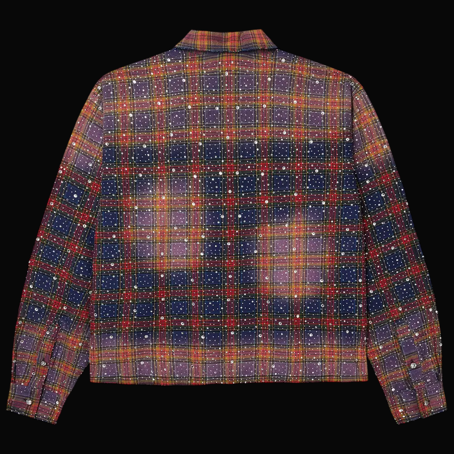 Vale Forever Purple Fever Flannel 'Blue/Orange'