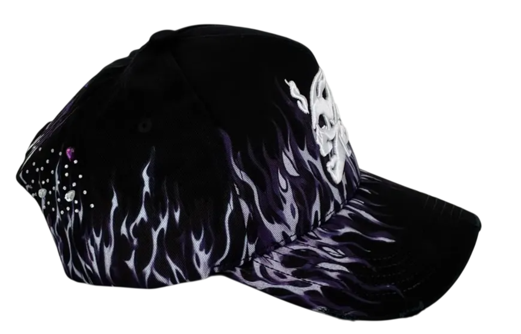 Cashed Out Purple Flame 'Black/Purple'