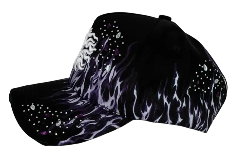 Cashed Out Purple Flame 'Black/Purple'