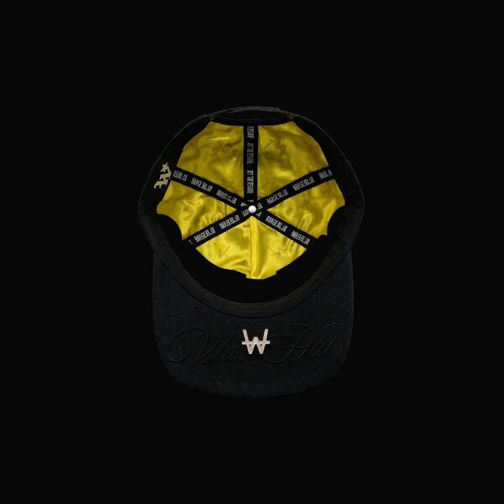 Wara Hats 24K Gold 'Black'