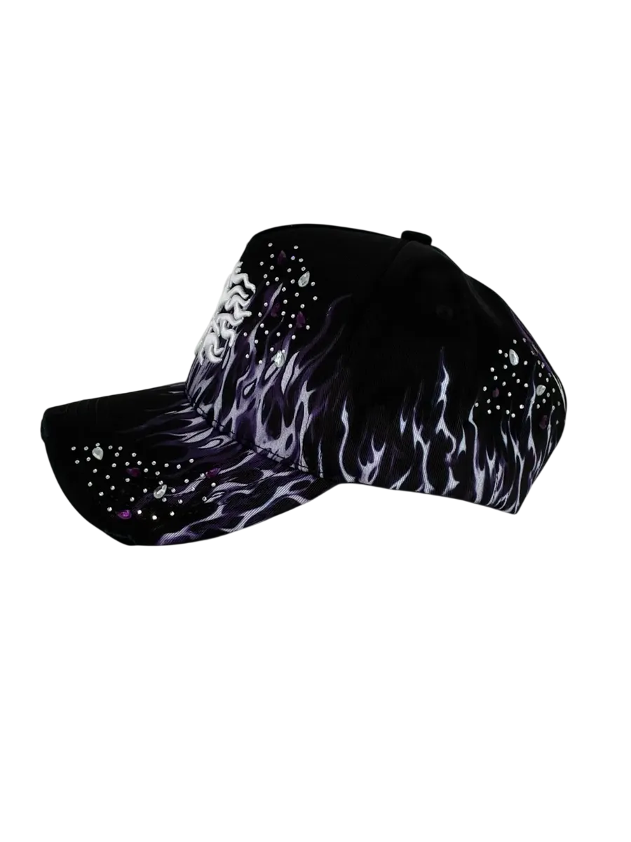 Cashed Out Purple Flame 'Black/Purple'