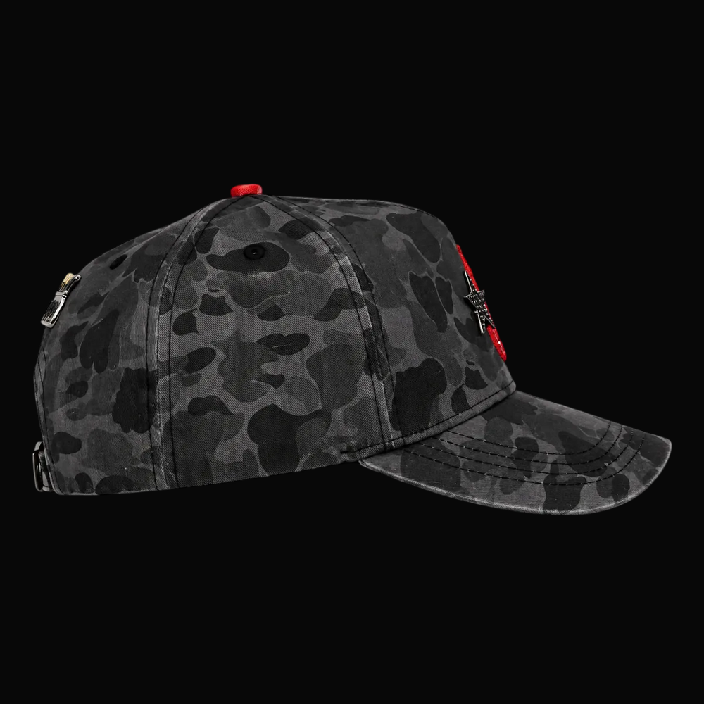 Barbas Hats B Star Red Camo