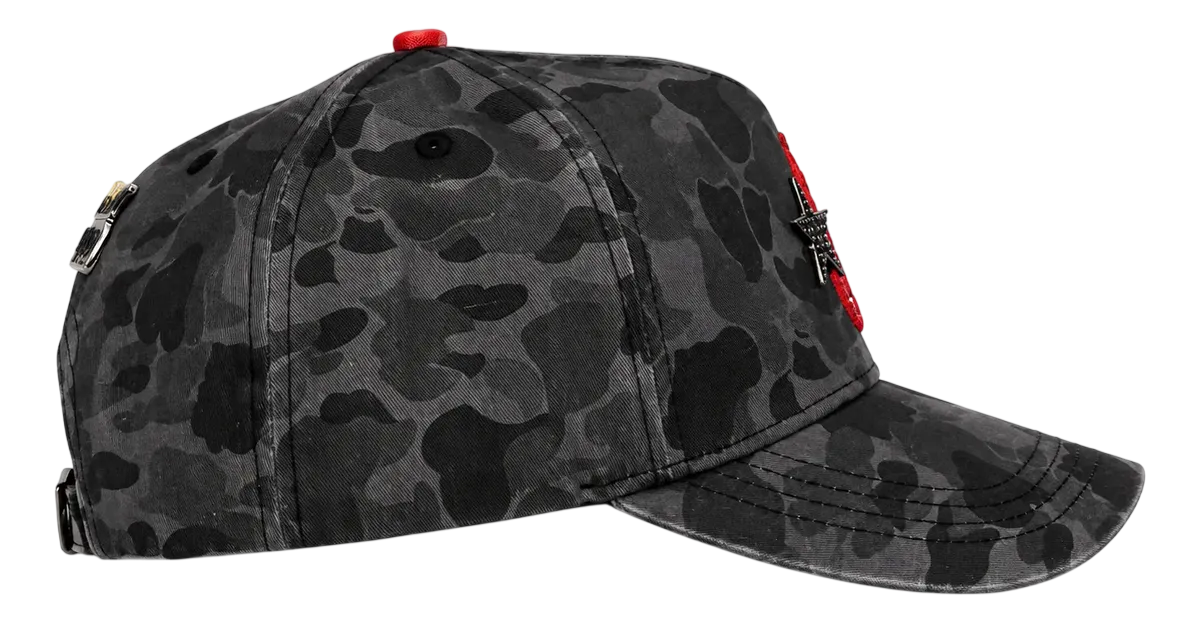 Barbas Hats B Star Red Camo