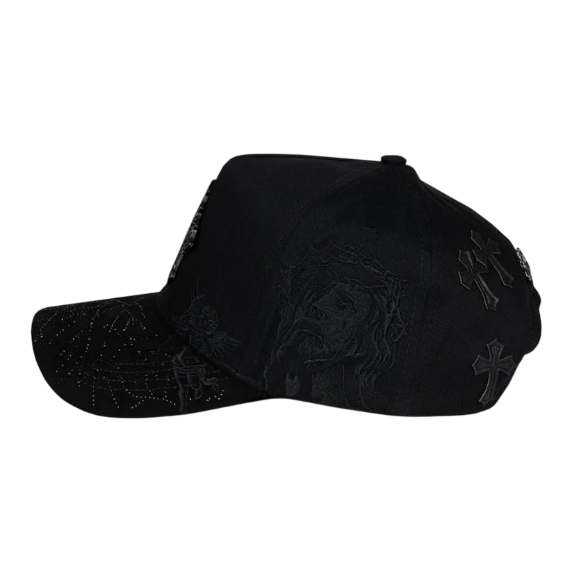 Rico Hats Cristo Chrome 'Black'