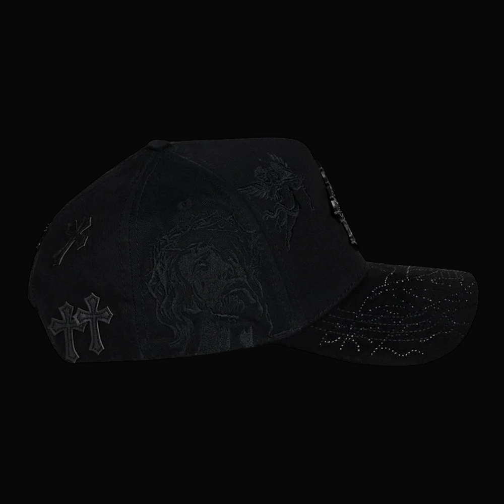 Rico Hats Cristo Chrome 'Black'