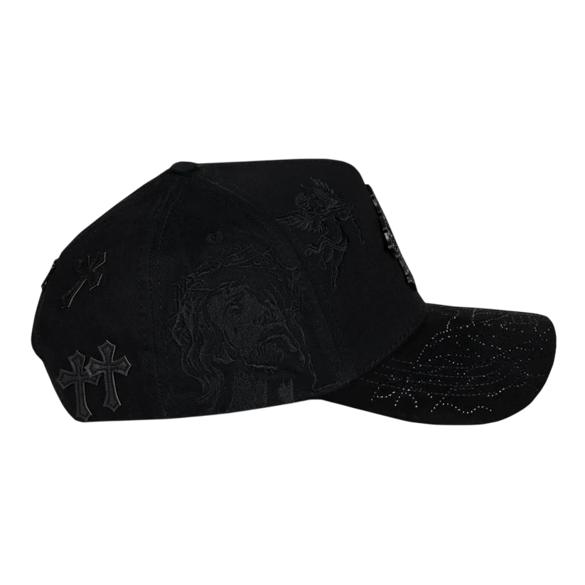 Rico Hats Cristo Chrome 'Black'
