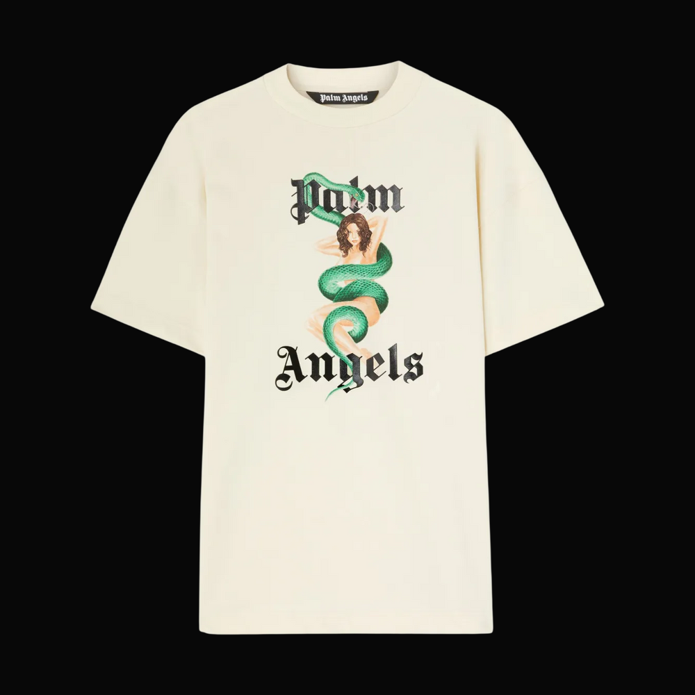 Palm Angels Ivy Pin Up Tee 'Cream'