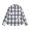 Chrome Hearts CH Flannel White Blue