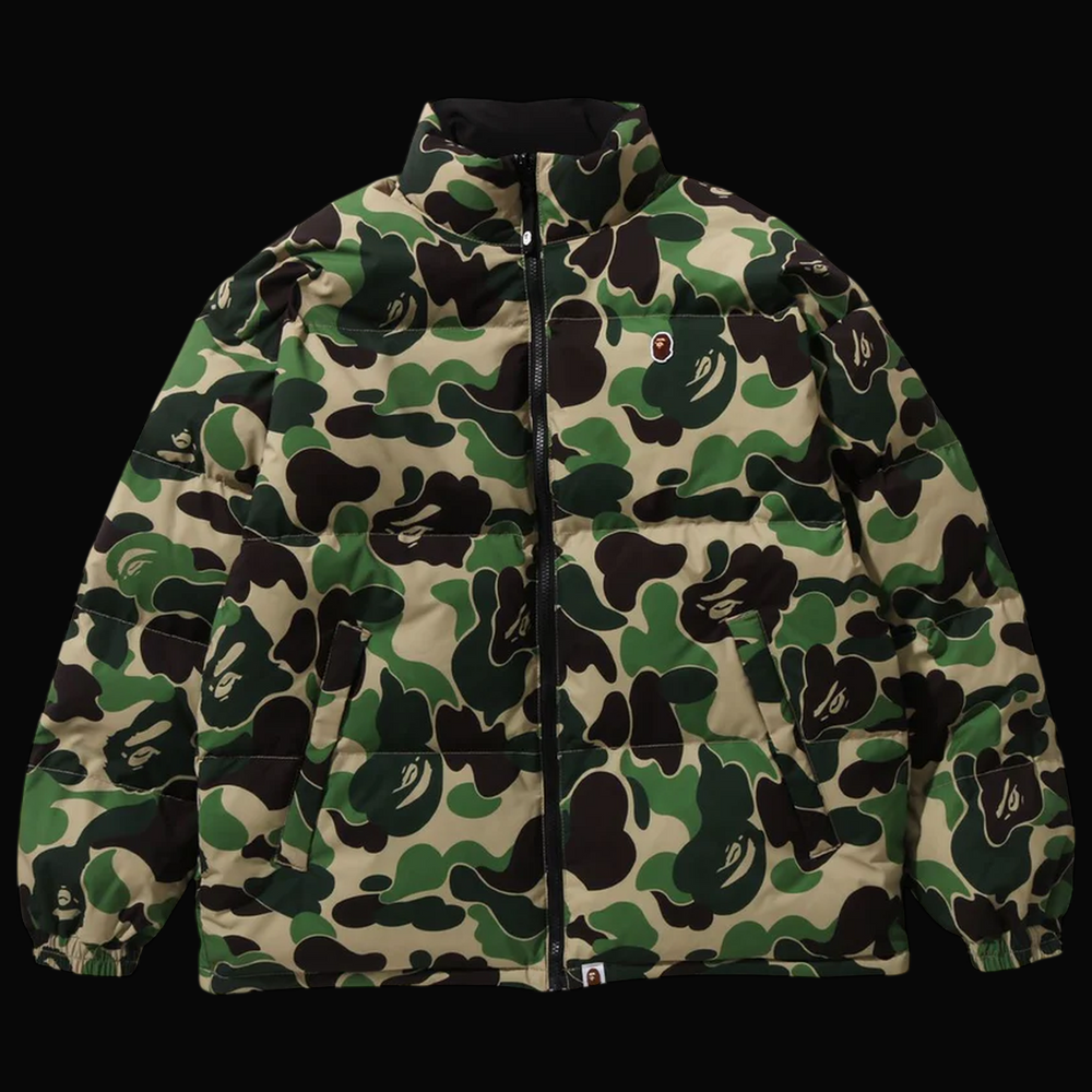 BAPE ABC Camo Reversible Down Jacket