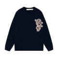 Off-White Natlover Chunky Sweater 'Navy'