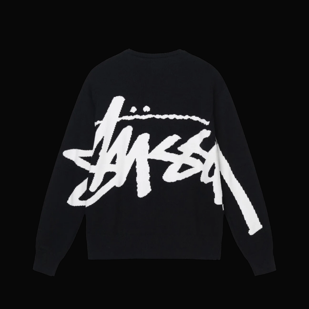 Stussy Stock Sweater 'Black'