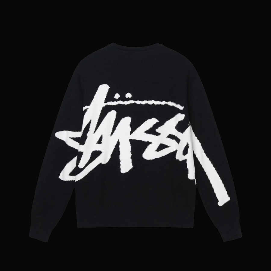 Stussy Stock Sweater 'Black'