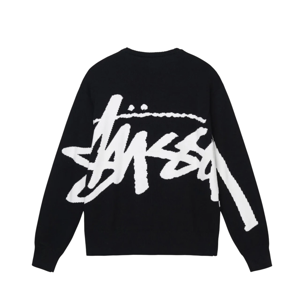 Stussy Stock Sweater 'Black'