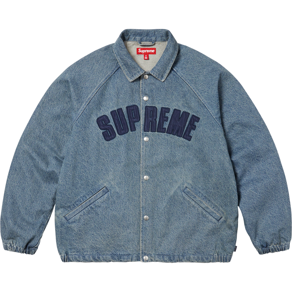 Supreme Arc Denim Coaches Jacket 'Washed Blue'