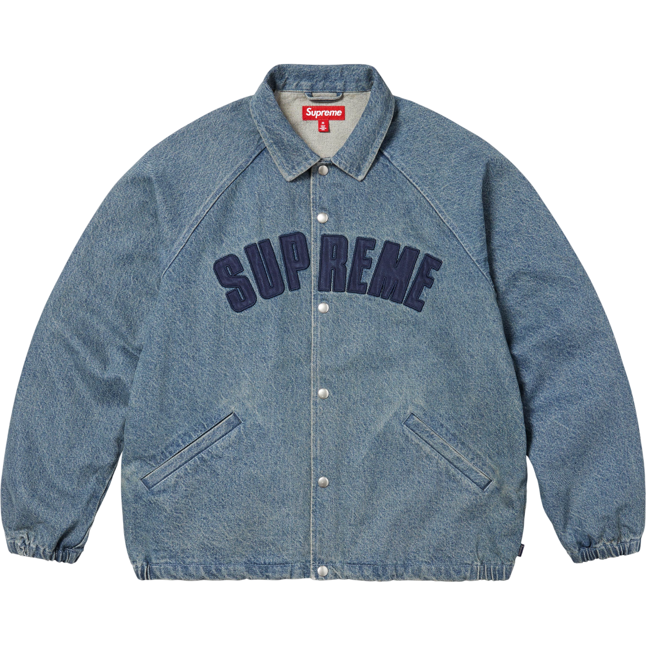 Supreme Arc Denim Coaches Jacket 'Washed Blue'