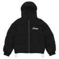 Homme Crystal Dot Puffer Jacket 'Black'