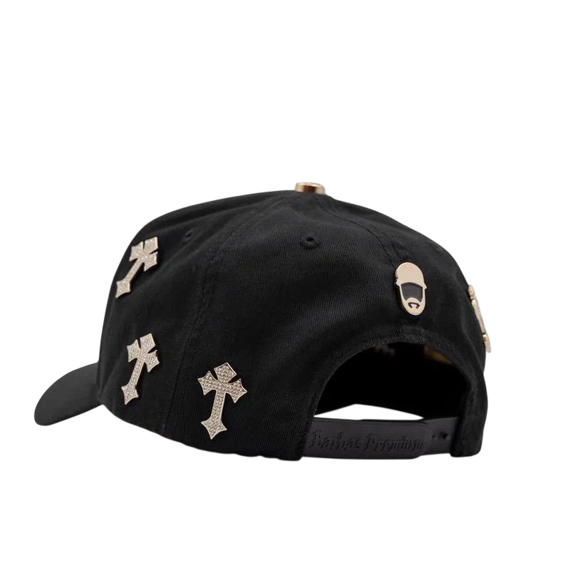 Barbas Hats B Chrome 24K Gold Gorra 'Black'