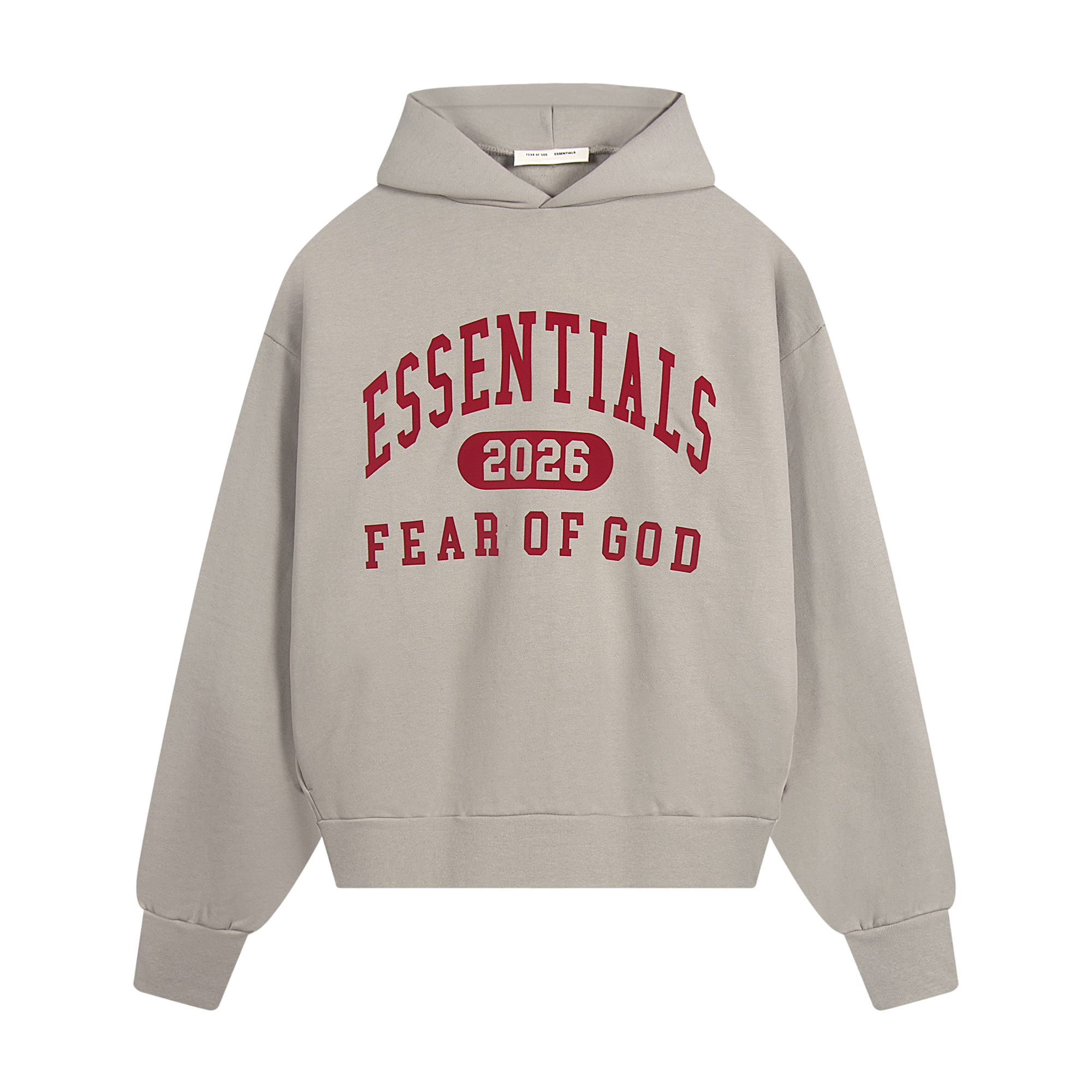 Fear of God ESSENTIALS Smoke Grey Classic Fit Hoodie
