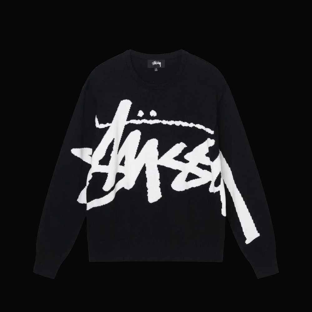 Stussy Stock Sweater 'Black'