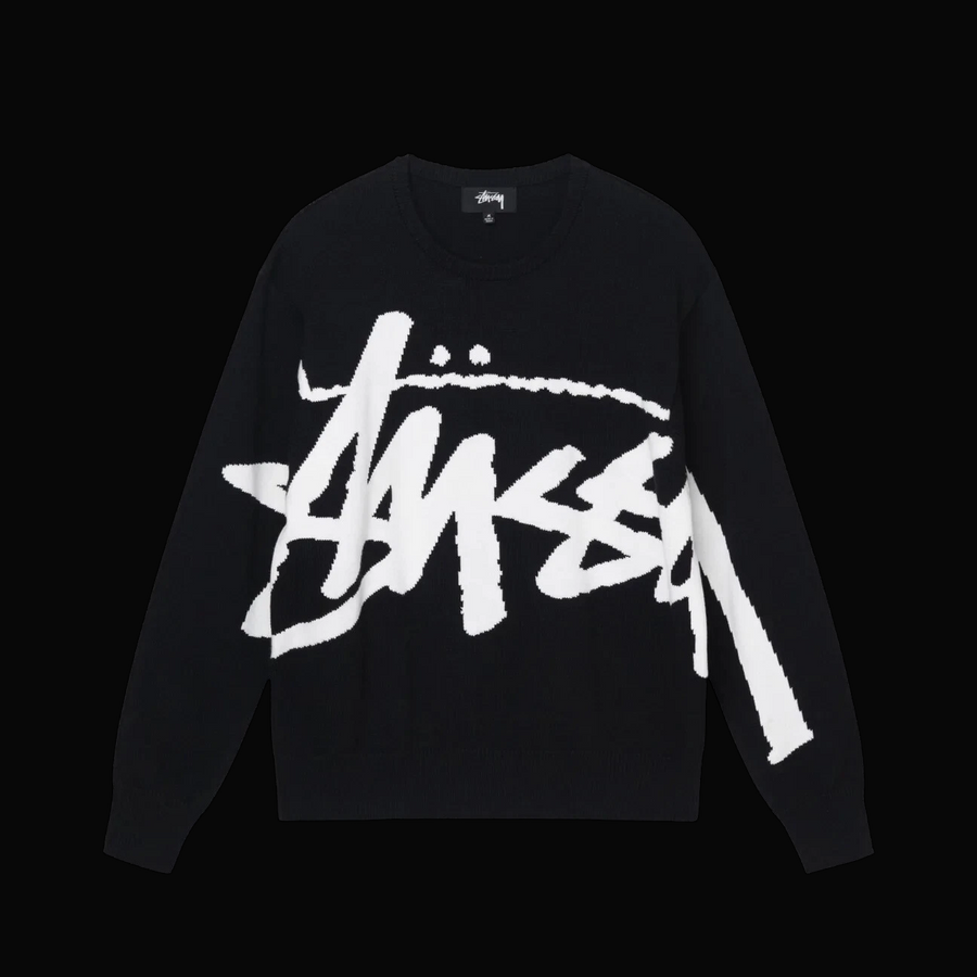 Stussy Stock Sweater 'Black'