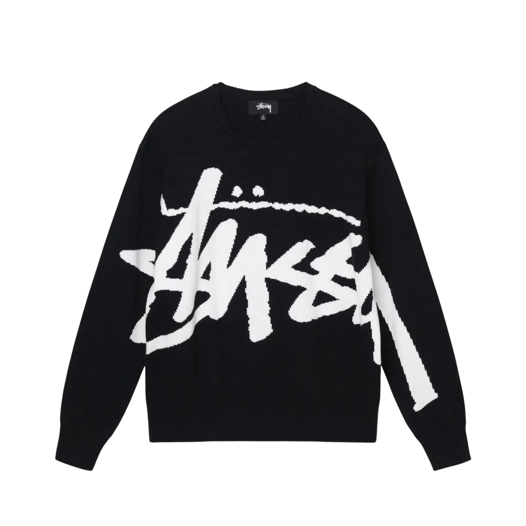 Stussy Stock Sweater 'Black'