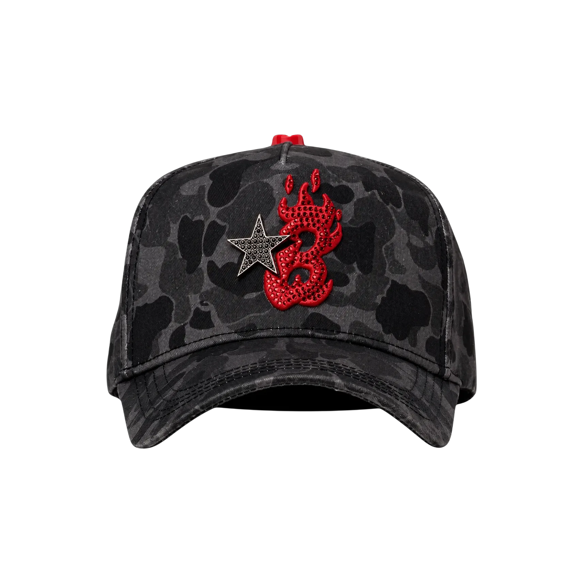 Barbas Hats B Star Red Camo